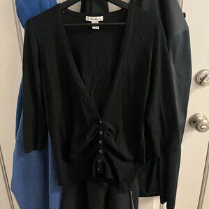 Black Cardigan Sweater Forever 21